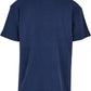 Oversize T-Shirt Waffle dunkelblau
