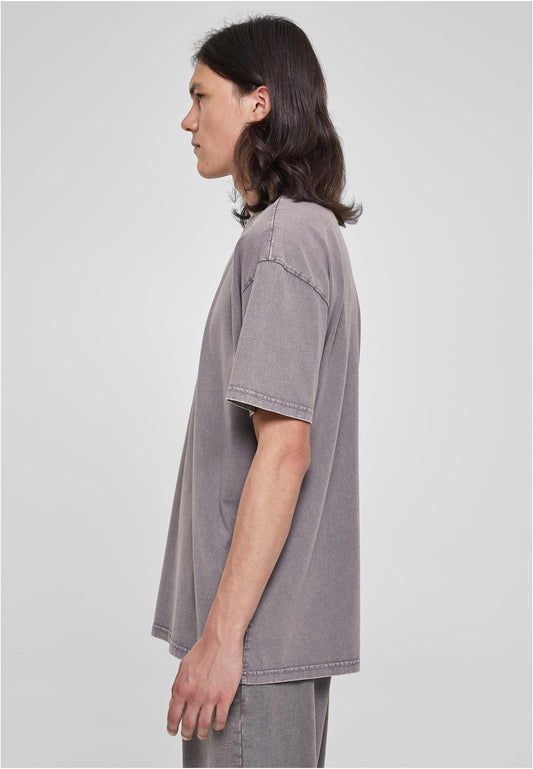 Heavy Oversize T-Shirt Acid Washed asphalt