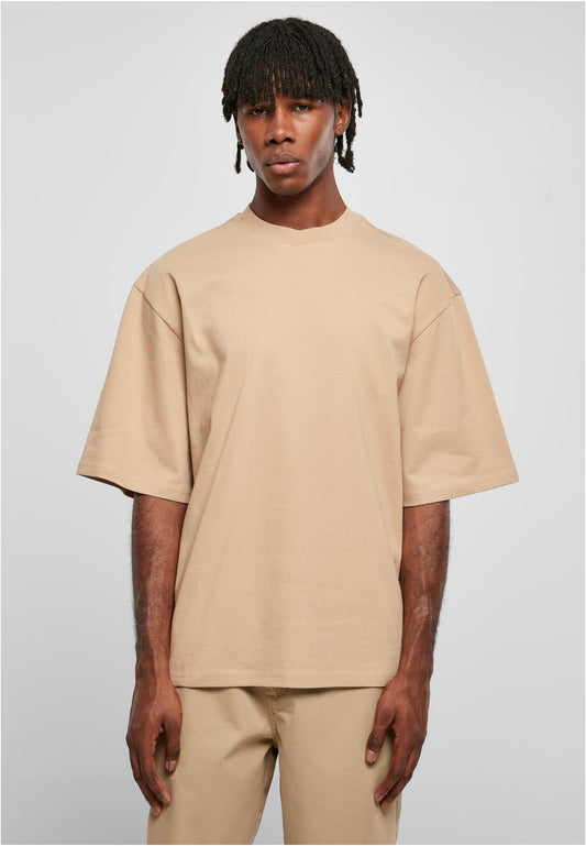 Organic Oversize T-Shirt Sleeve unionbeige