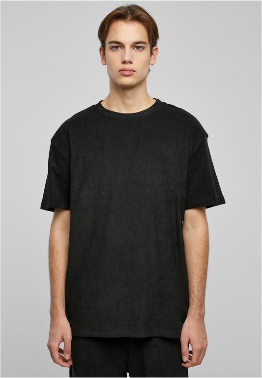 Oversized T-Shirt Towel schwarz