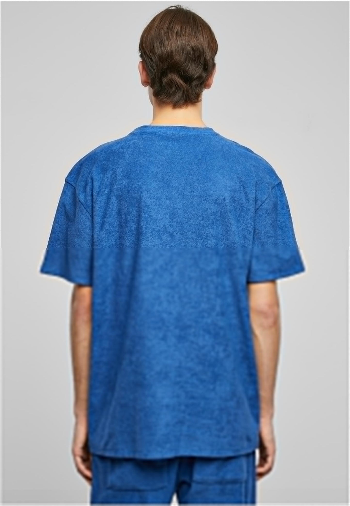 Oversize T-Shirt Towel royalblau