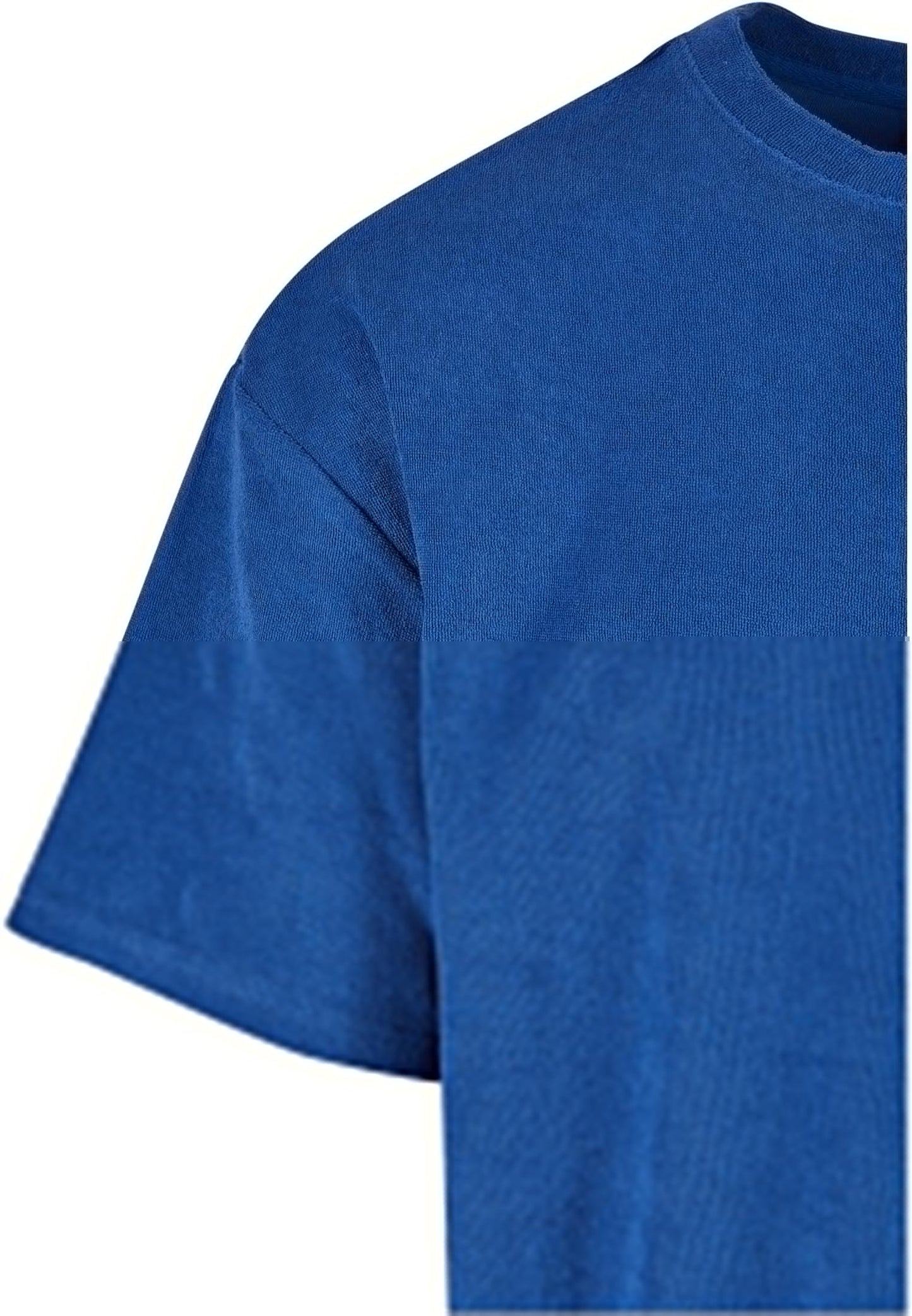 Oversize T-Shirt Towel royalblau