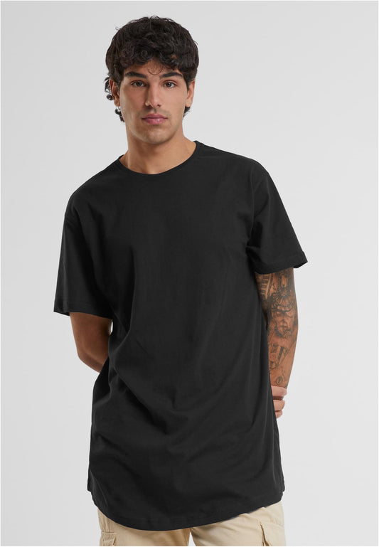 Shaped Long Tee black