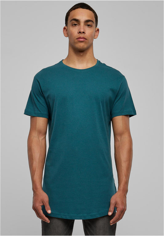 Shaped Long Tee teal
