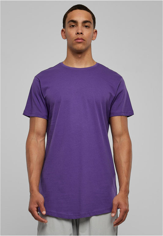 Shaped Long Tee ultraviolet