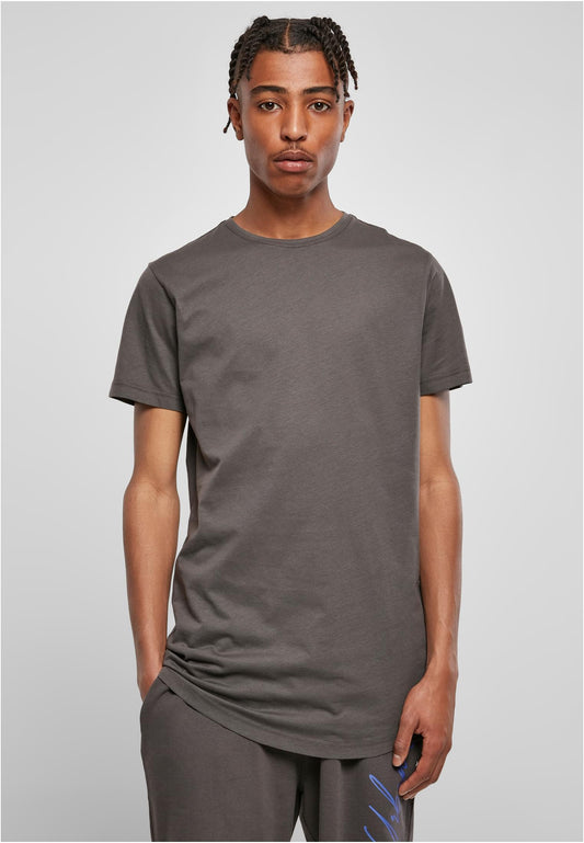 Shaped Long Tee darkshadow