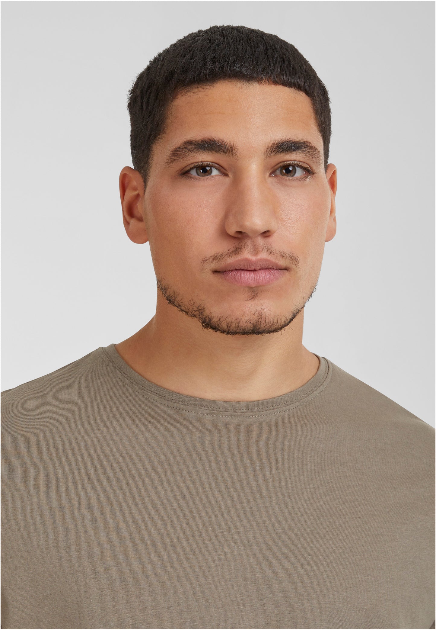 Shaped Long Tee army green