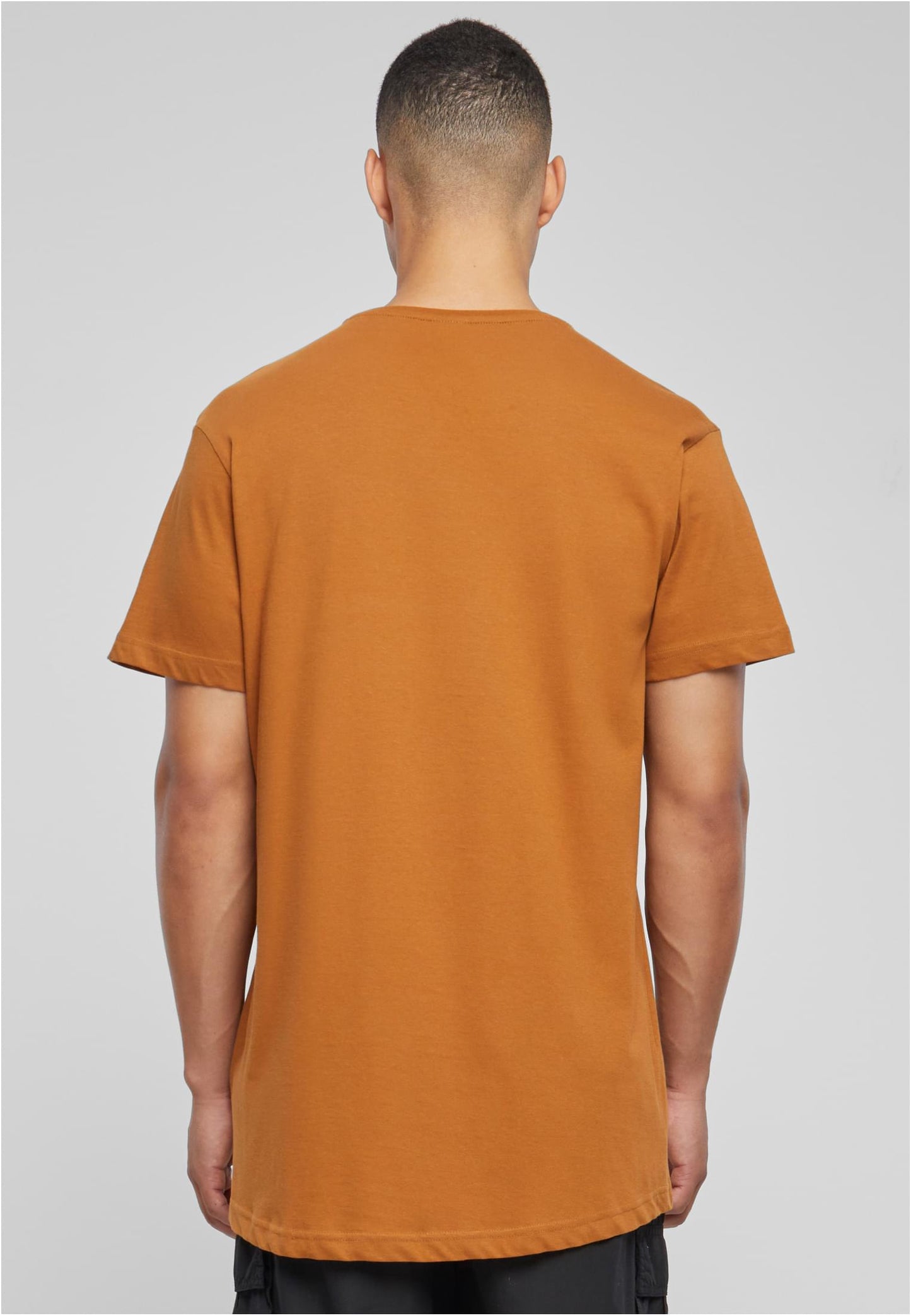 Shaped Long Tee toffee
