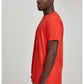 Shaped Long Tee bloodorange