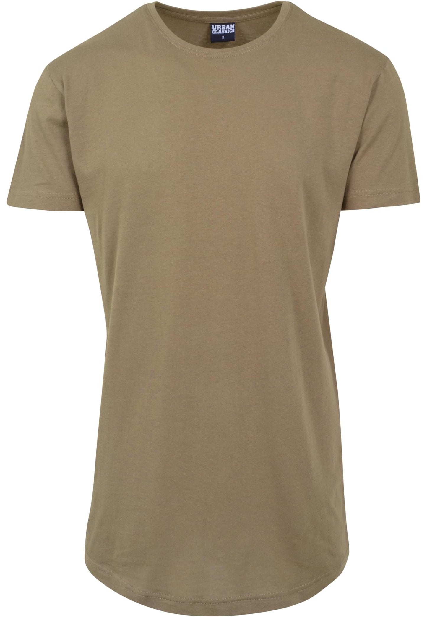 Shaped Long Tee army green