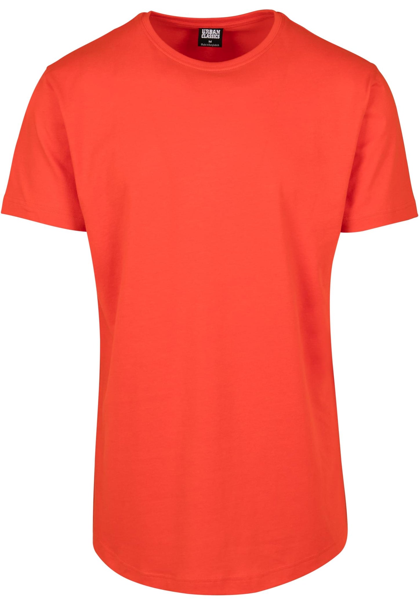 Shaped Long Tee bloodorange