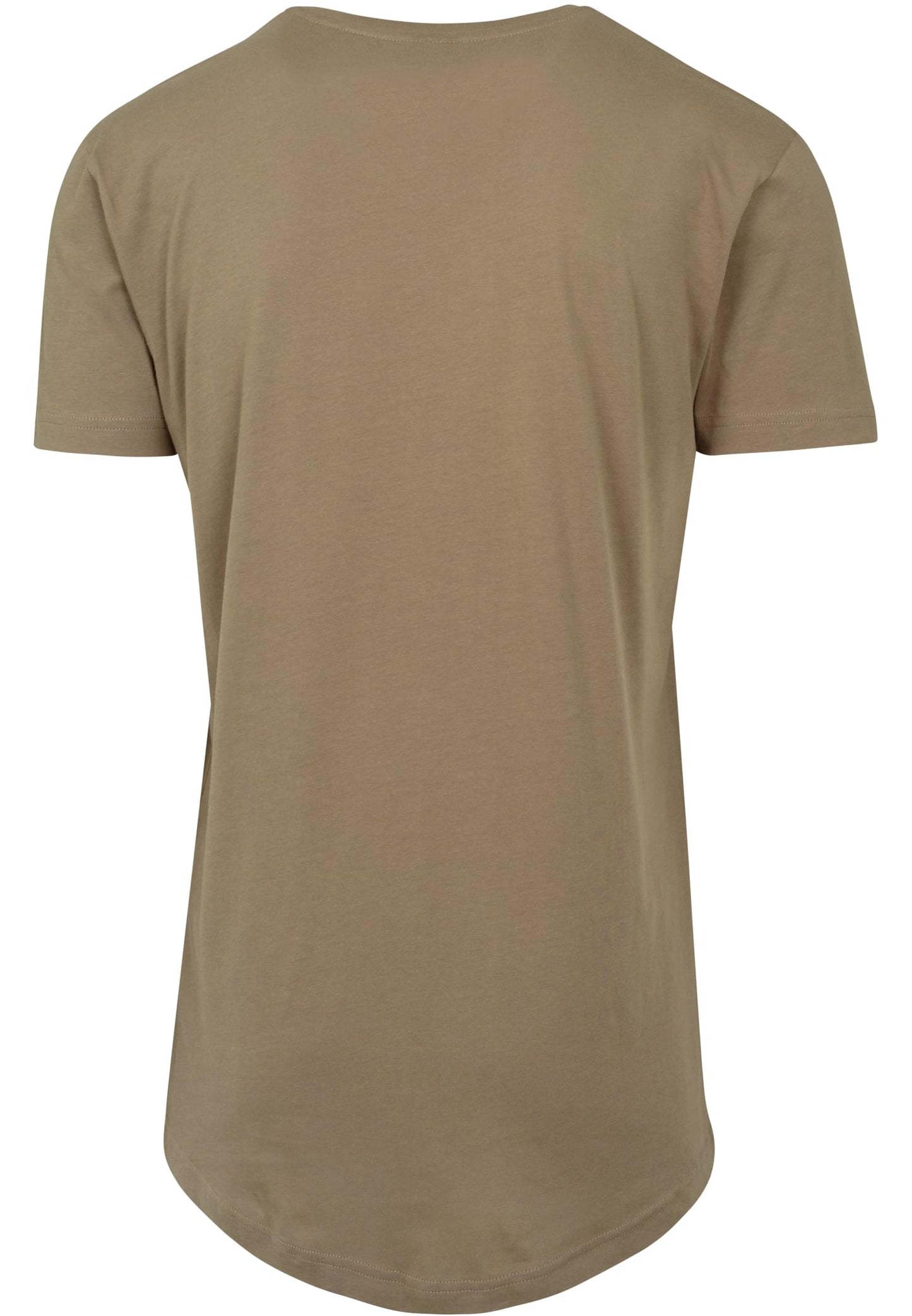 Shaped Long Tee army green