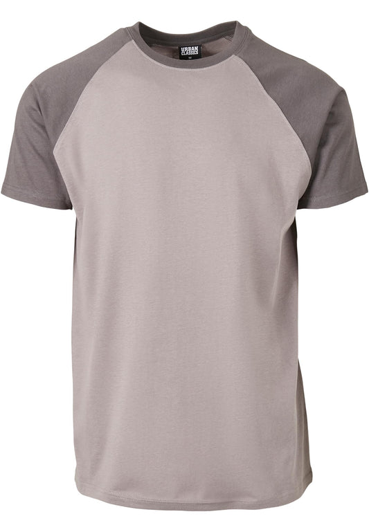 Herren Raglan T-Shirt mit Kontrastärmeln Asphalt/Darkshadow