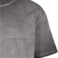 Herren Oversize T-Shirt Sun-Bleached Schwarz