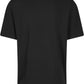 Herren Oversize T-Shirt aus Bio-Baumwolle – Rippstruktur Schwarz