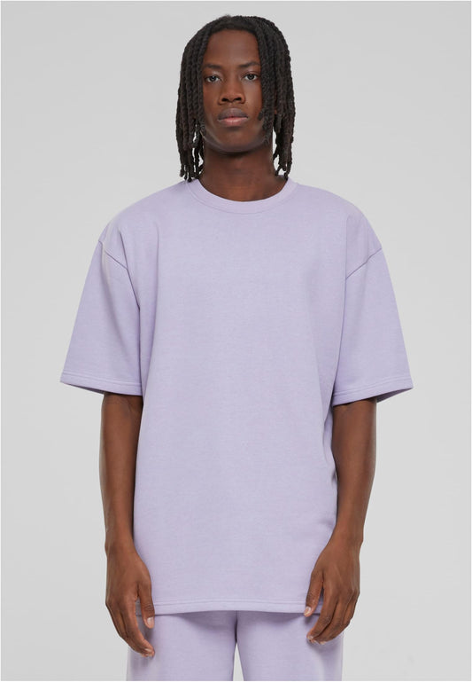 Light Terry T-Shirt Crew dustylilac