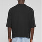 Herren Oversize T-Shirt aus Bio-Baumwolle – Cropped Schnitt Schwarz