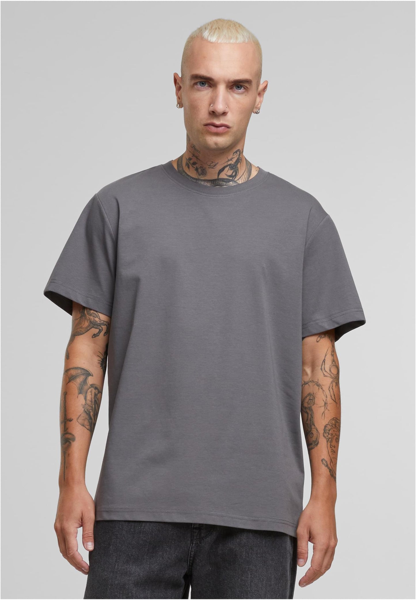 Herren T-Shirt Sorona Loose Fit Dunkelgrau (Magnet)