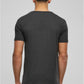 Herren T-Shirt Fitted Stretch Anthrazit (Charcoal)