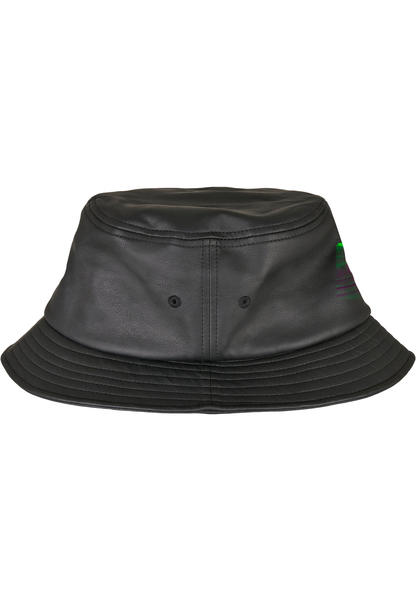 Imitation Leather Bucket Hat
