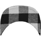 Checked Flanell Peak Snapback