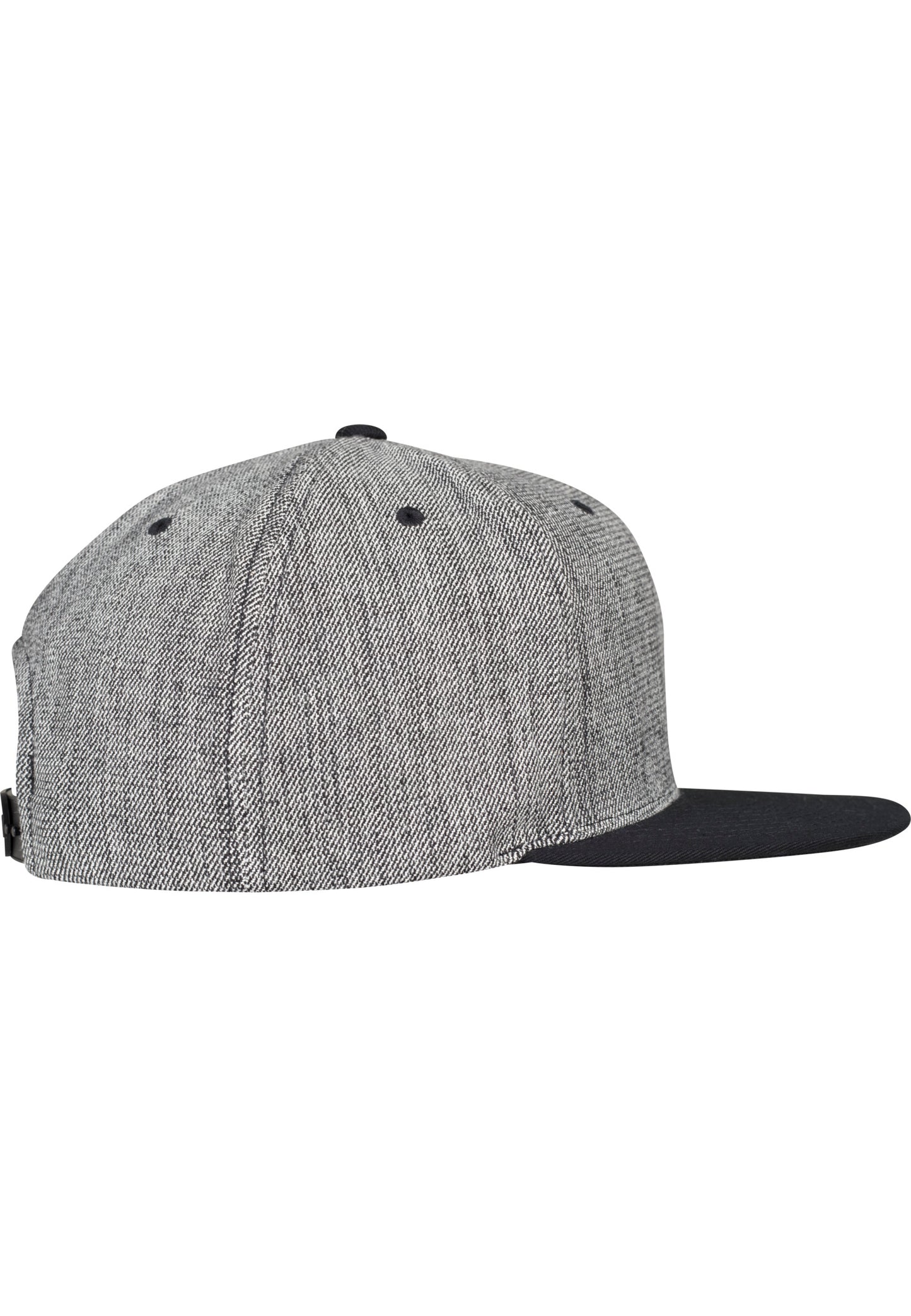 Melange Solid Snapback