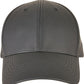 Synthetic Leather Alpha Shape Dad Cap
