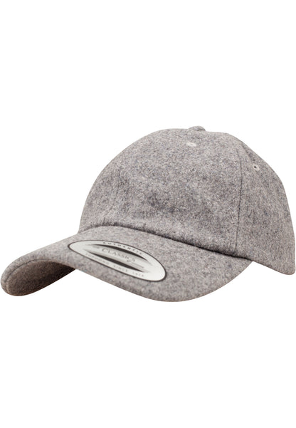 Low Profile Melton Wool Dad Cap