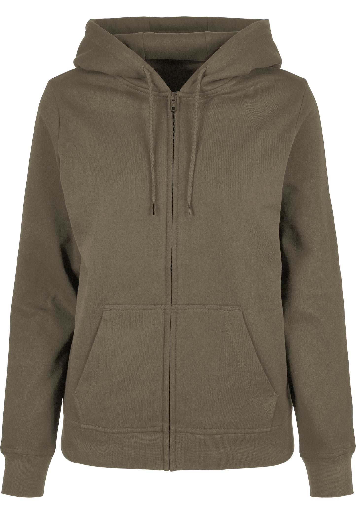 Ladies Basic Zip Hoody