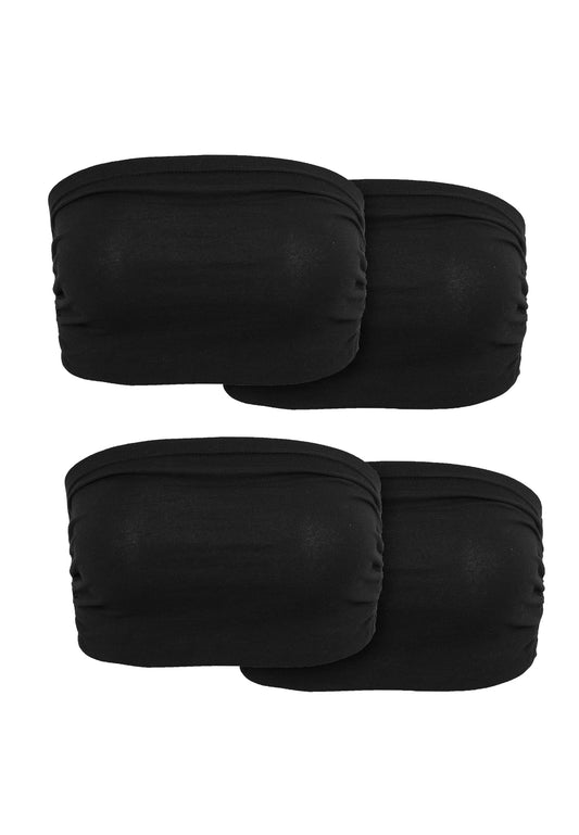 Ladies Bandeau 4-Pack