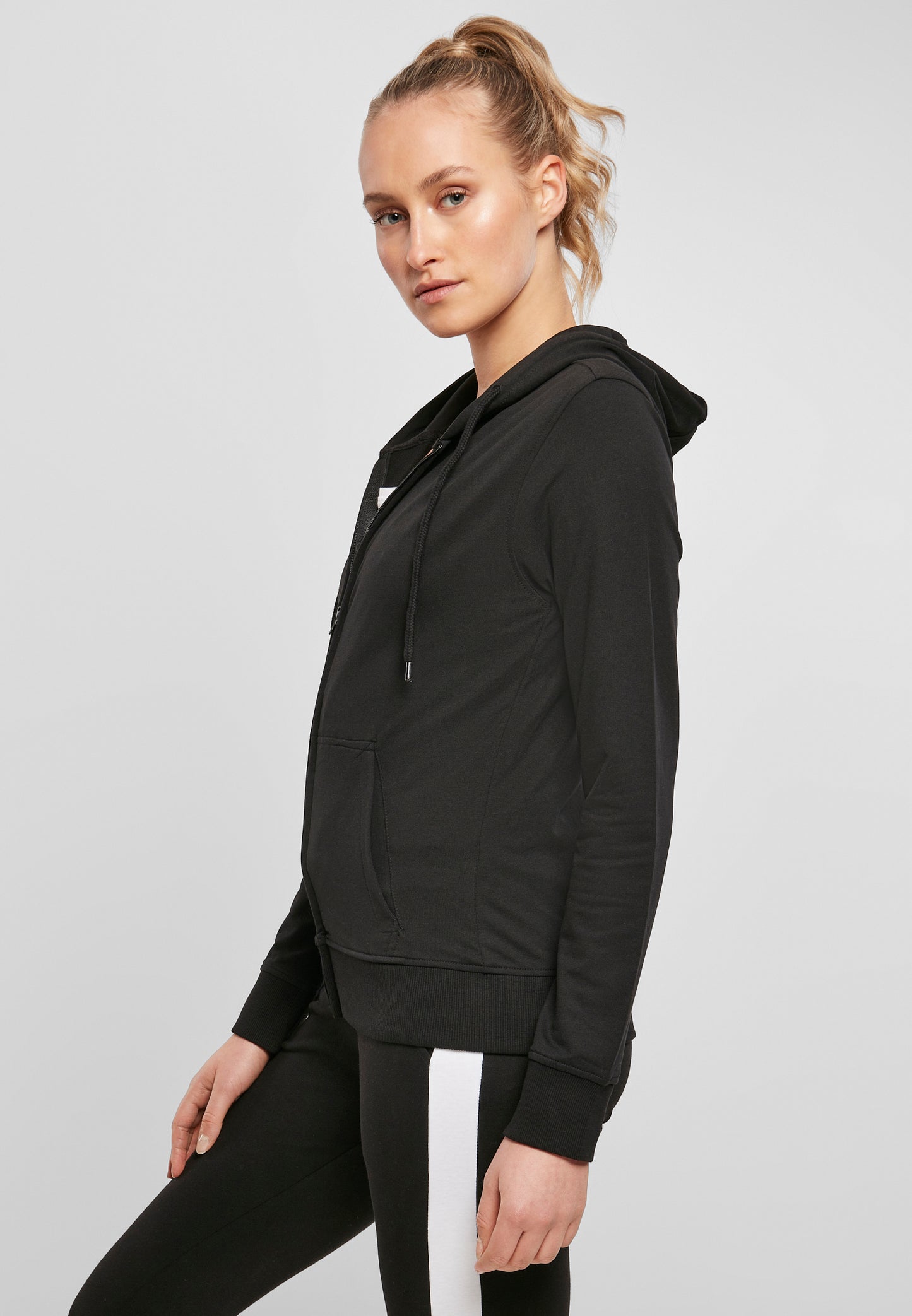 Ladies Terry Zip Hoody