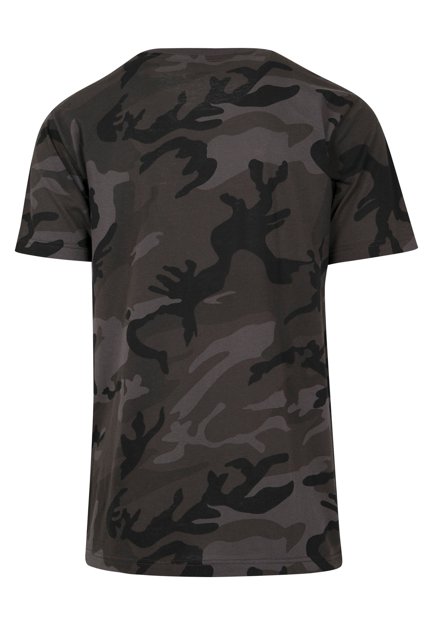 Camo Round Neck Tee