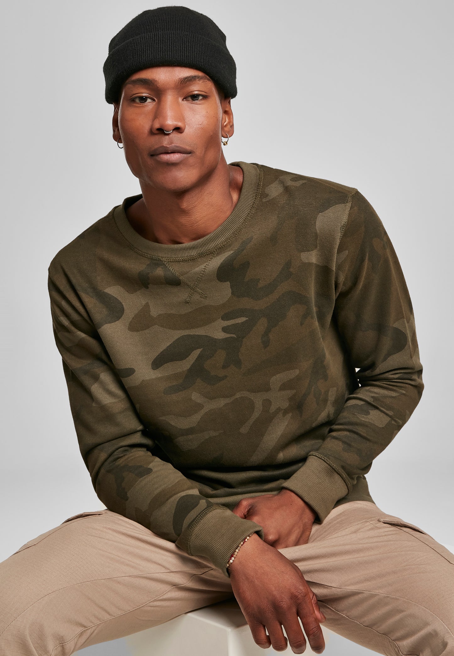 Camo Crewneck