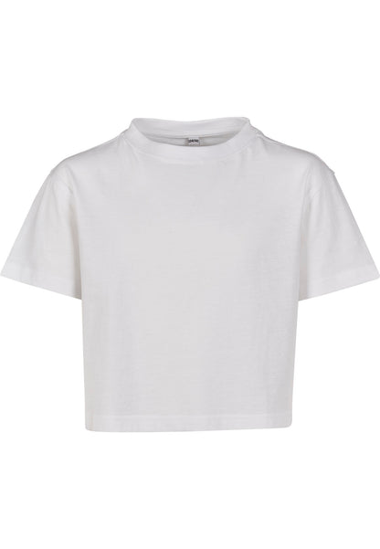 Girls Cropped Jersey Tee