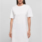 Ladies Organic Oversized Slit Tee Dress