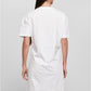 Ladies Organic Oversized Slit Tee Dress