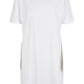 Ladies Organic Oversized Slit Tee Dress