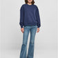 Ladies Oversized Crewneck