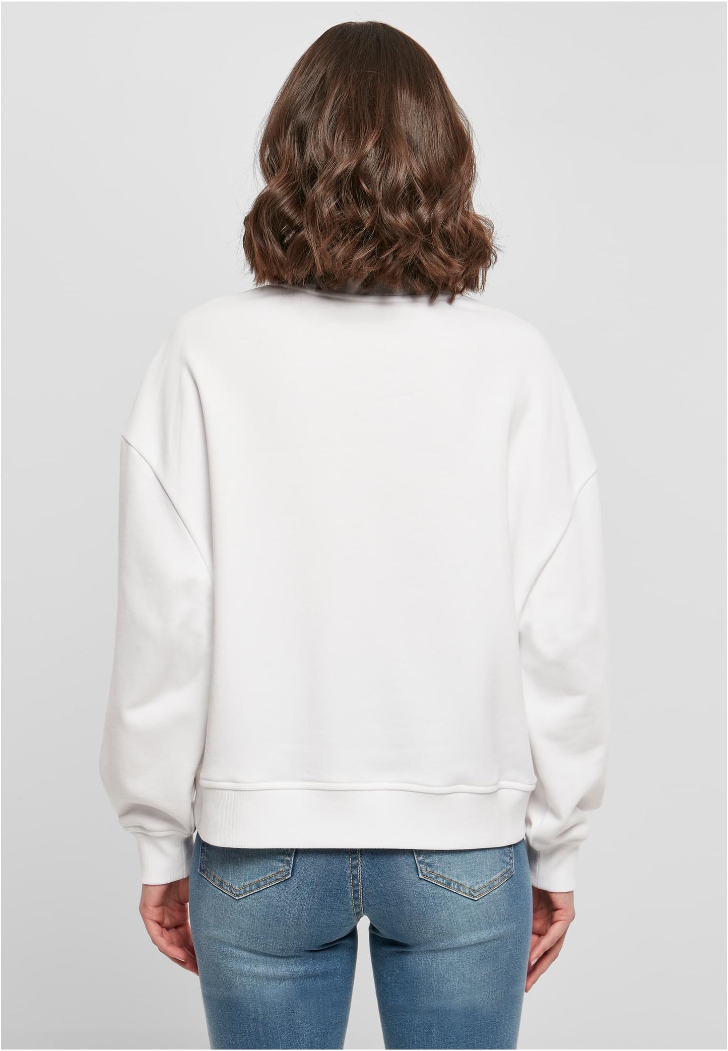 Ladies Oversized Crewneck