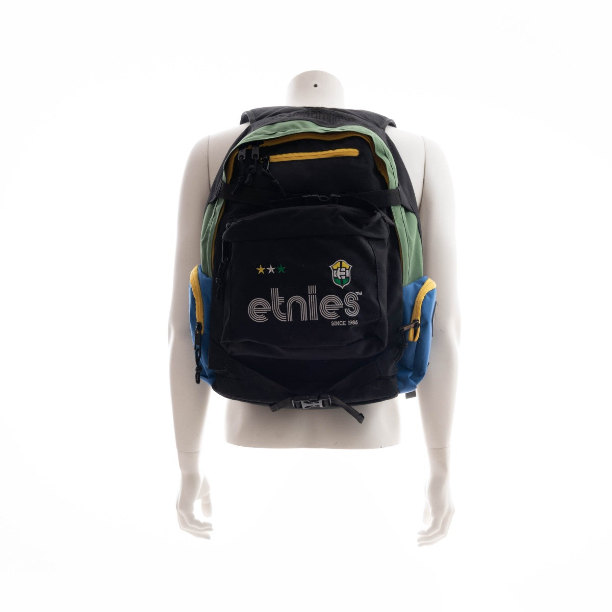 etnies Solito Backpack schwarz-grün-blau